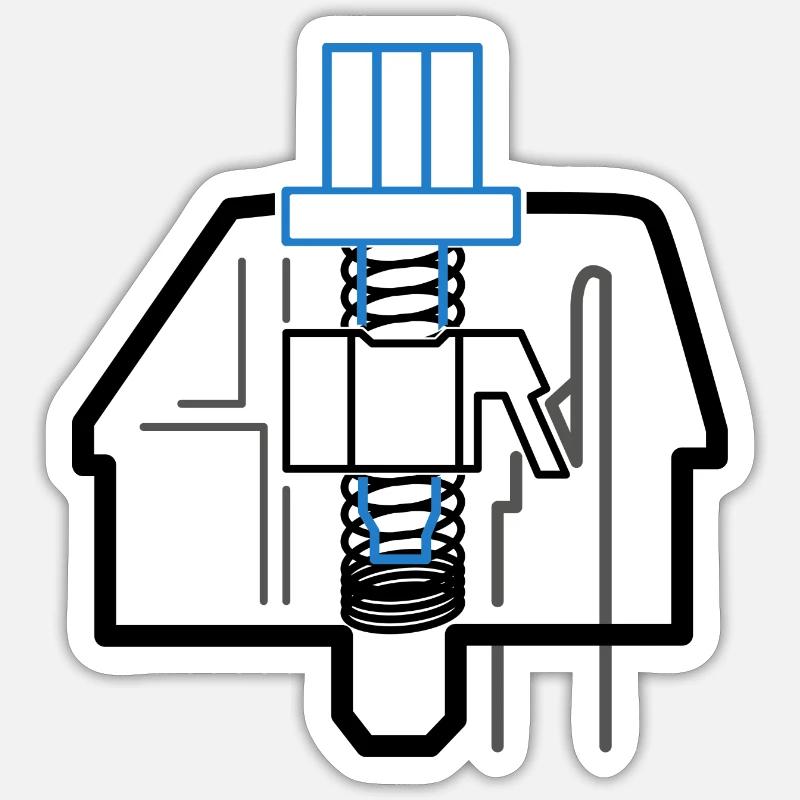 Sticker Größe S (10 x 10 cm) - 