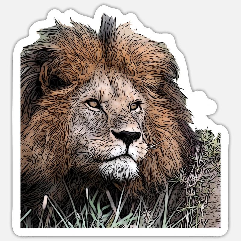Sticker Größe S (10 x 10 cm) - 