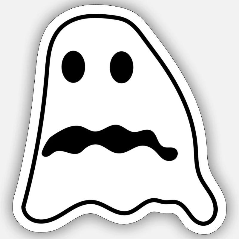 Ghoth | - Sticker Größe S (10 x 10 cm) - Mattweiß