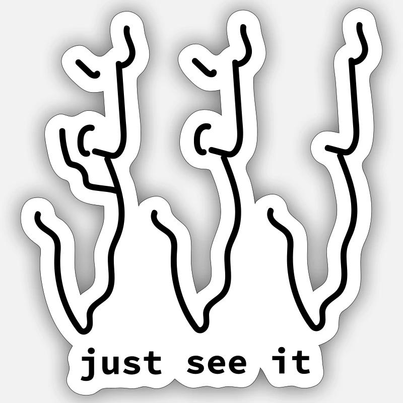 Sticker size S (10 x 10 cm) - 