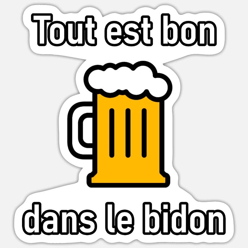 Sticker taille S (10 x 10 cm) - 