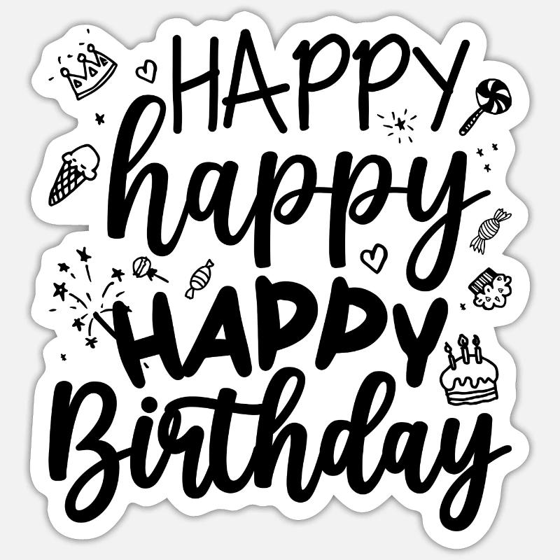 Sticker taille S (10 x 10 cm) - 