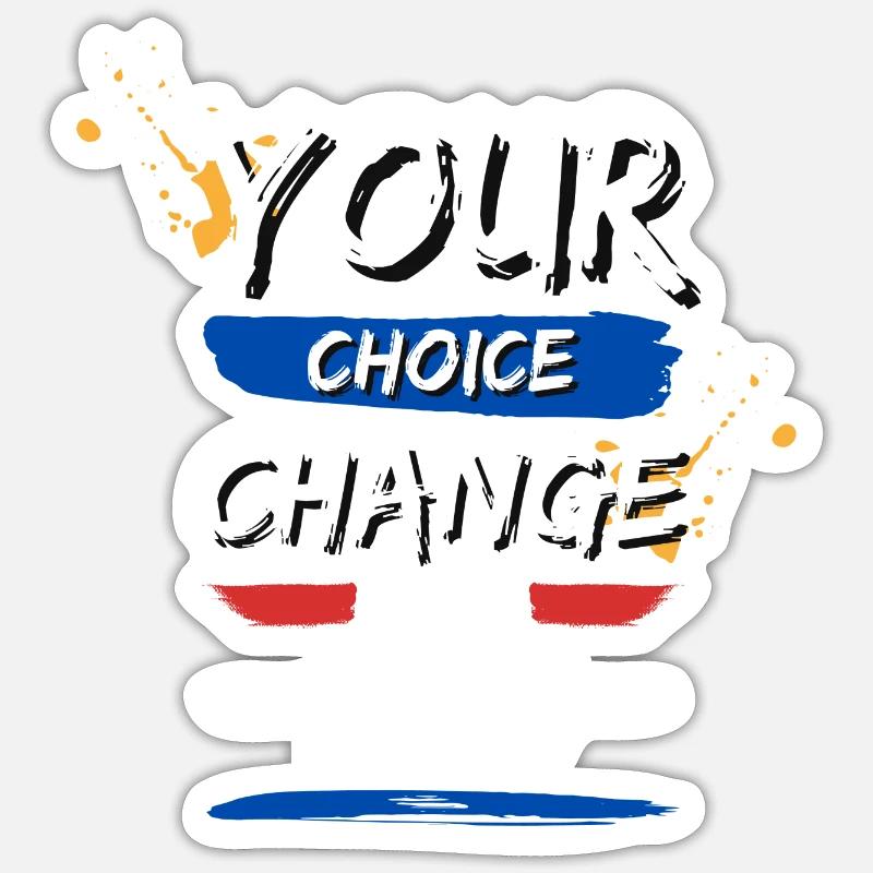Sticker taille S (10 x 10 cm) - 