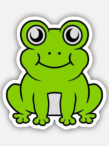 - Sticker size S (10 x 10 cm) - white matte