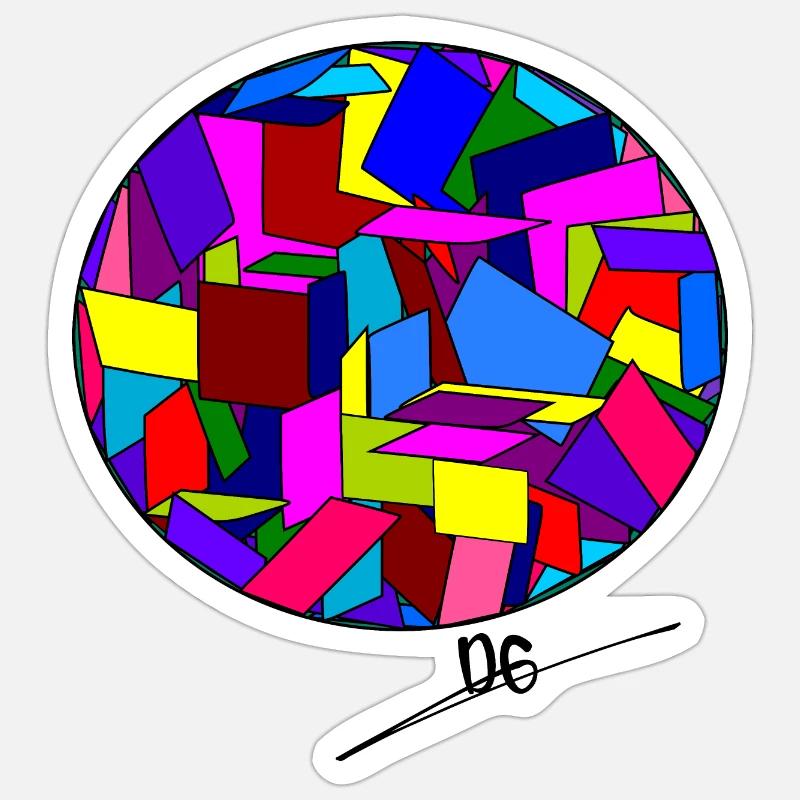 Sticker Größe S (10 x 10 cm) - 