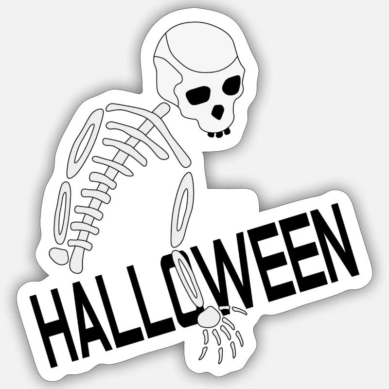 Skellet Sticker Größe S (10 x 10 cm)