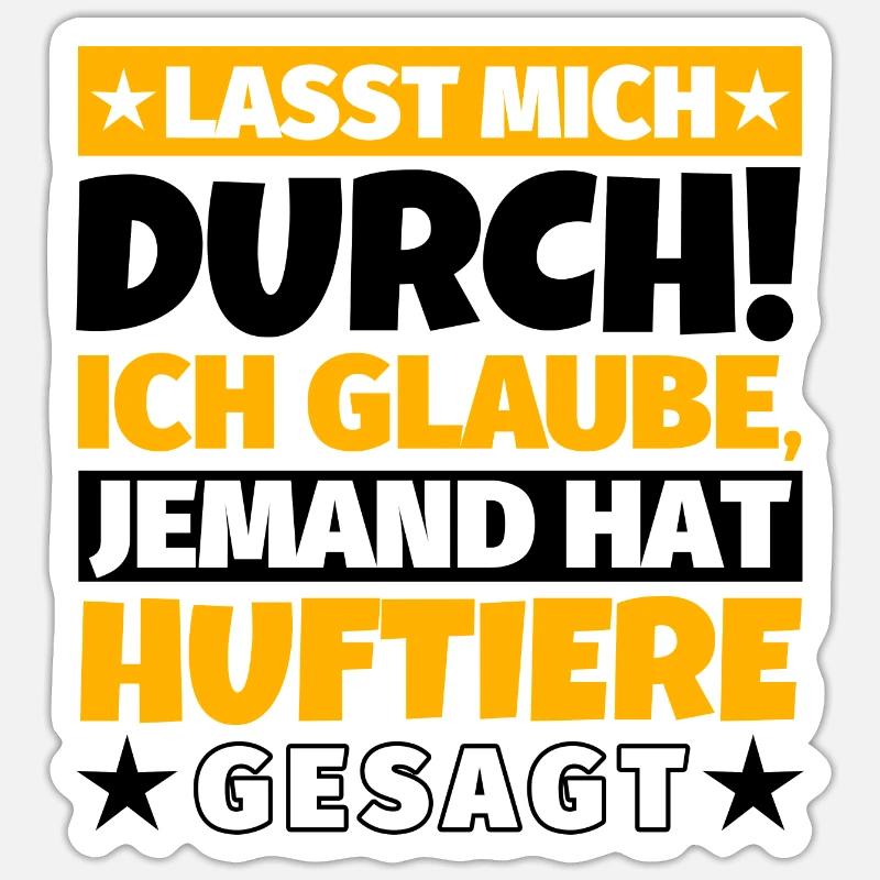 Sticker Größe S (10 x 10 cm) - 