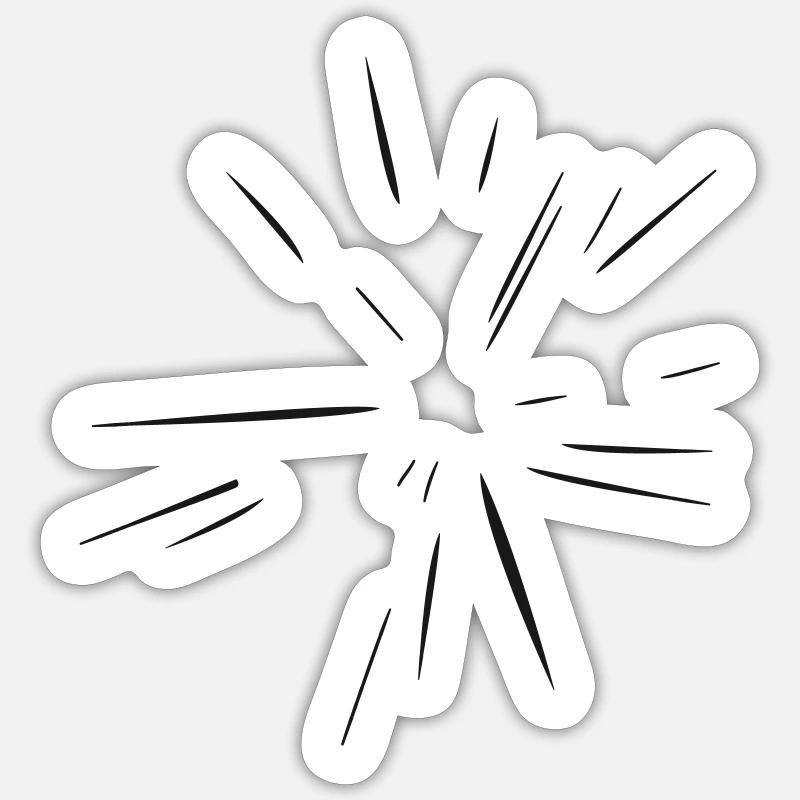 Sticker Größe S (10 x 10 cm) - 