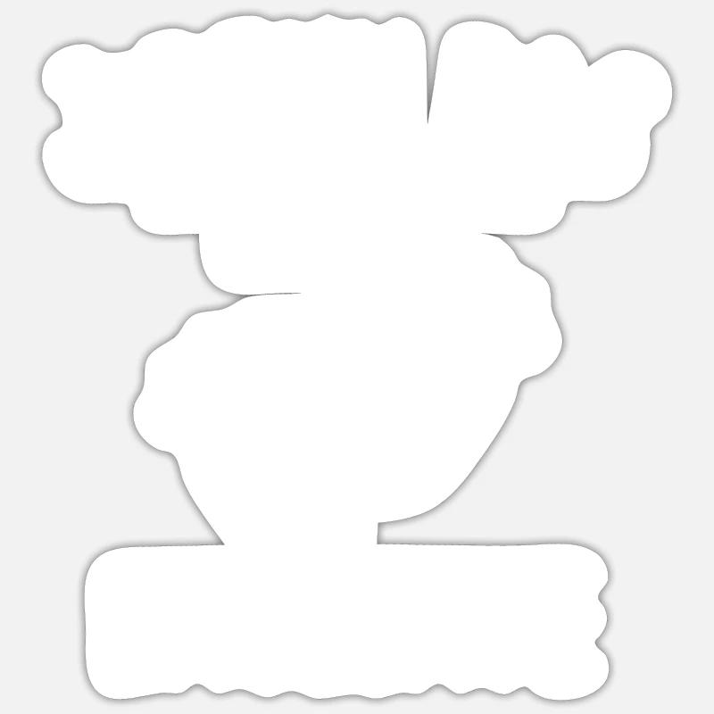 Sticker taille S (10 x 10 cm) -