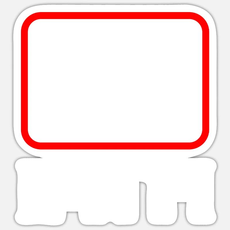 Sticker size S (10 x 10 cm) - 