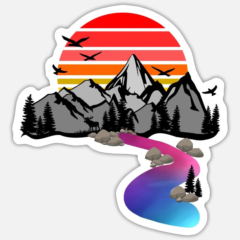 Sticker Größe S (10 x 10 cm) - 