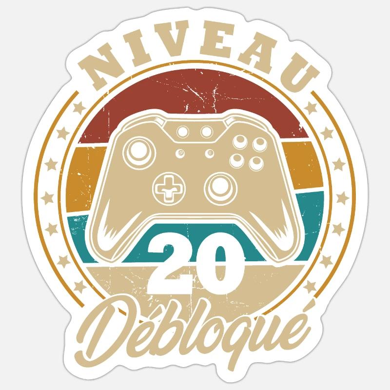 Sticker taille S (10 x 10 cm) - 