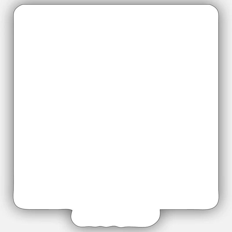 Neue Mama est. Muttertagsgeschenkidee 2023 Sticker Größe S (10 x 10 cm)