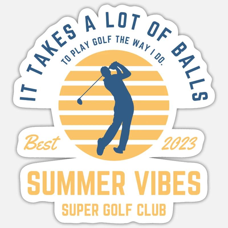 Summer Vibes - Sticker size S (10 x 10 cm) - white matte