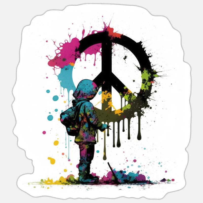 Sticker Größe S (10 x 10 cm) - 