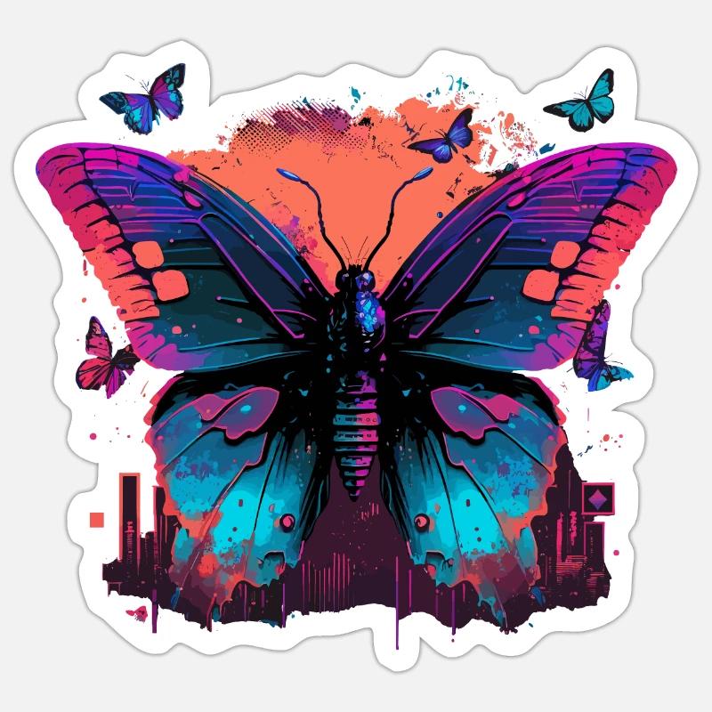Sticker Größe S (10 x 10 cm) - 