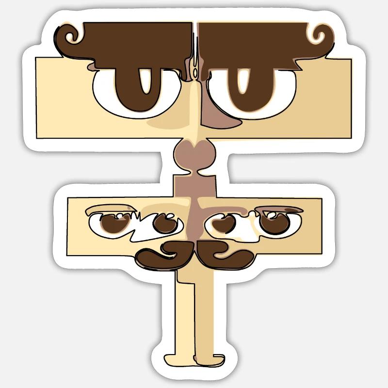 Sticker size S (10 x 10 cm) - 