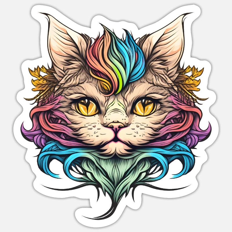 Sticker taille S (10 x 10 cm) - 