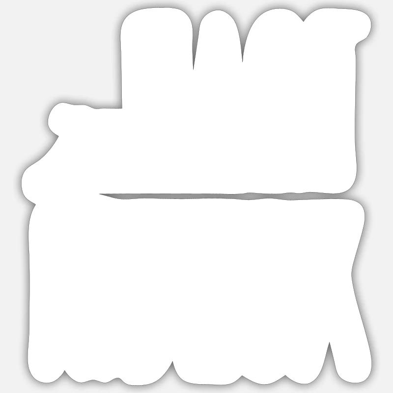 Sticker taille S (10 x 10 cm) - 