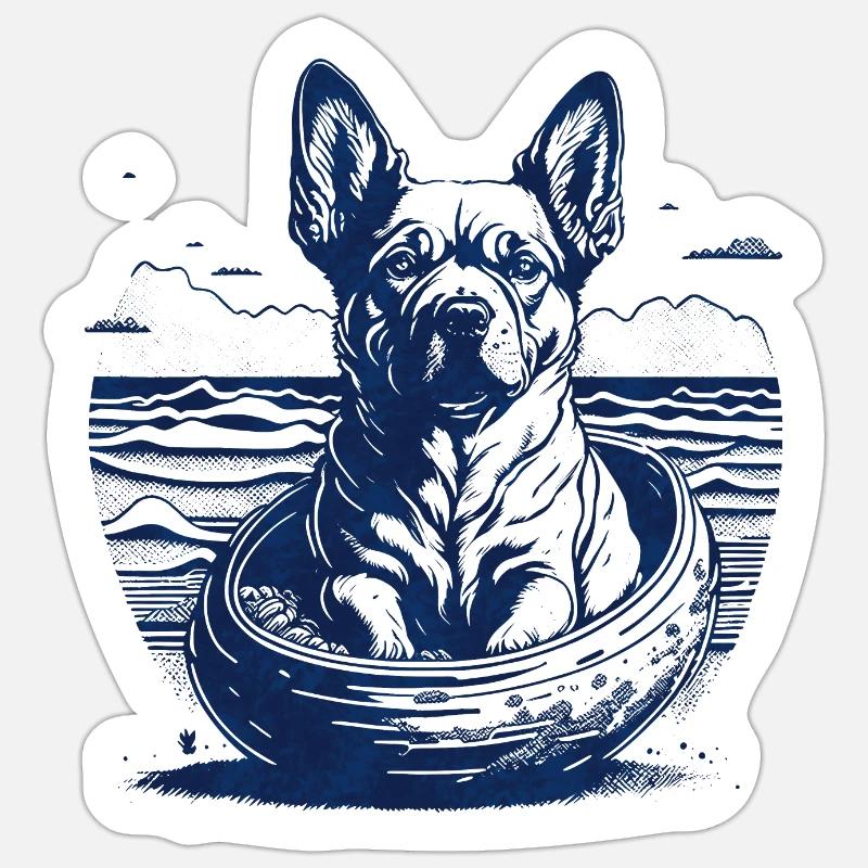 Sticker taille S (10 x 10 cm) - 