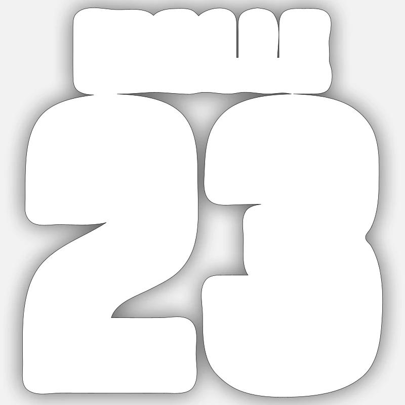 Sticker Größe S (10 x 10 cm) - 