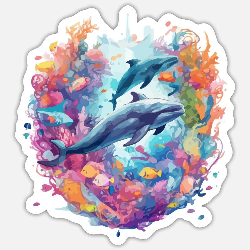 Sticker Größe S (10 x 10 cm) - 