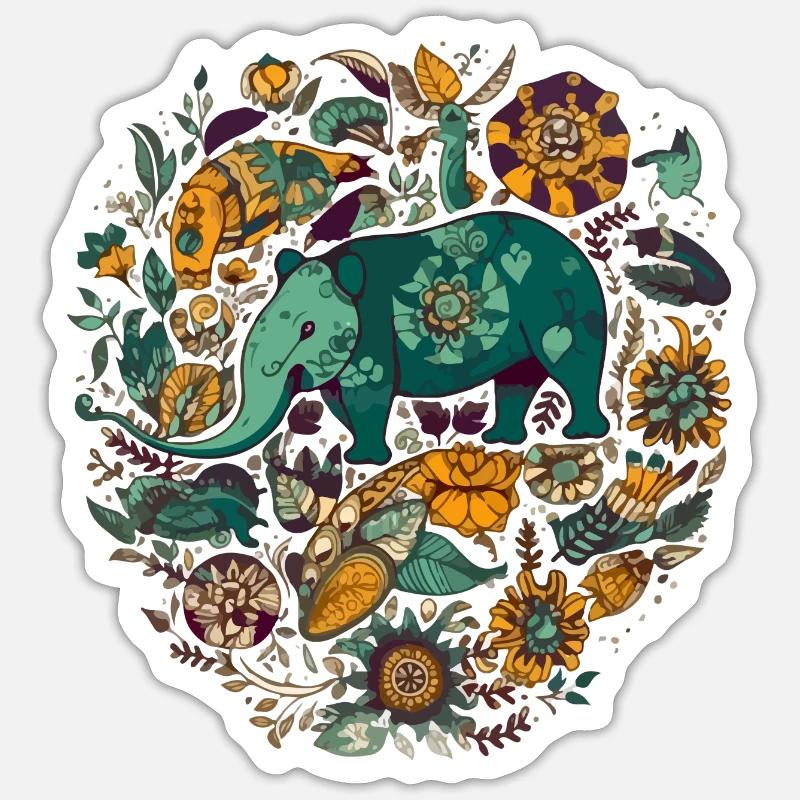 Sticker Größe S (10 x 10 cm) - 