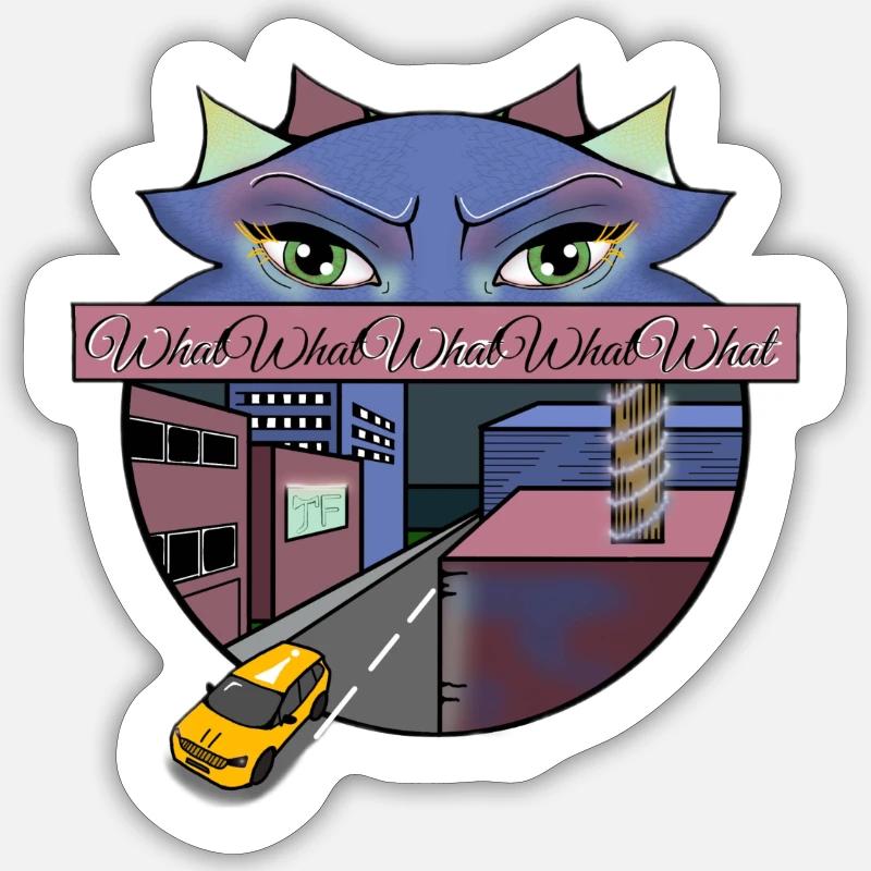 Sticker taille S (10 x 10 cm) - 