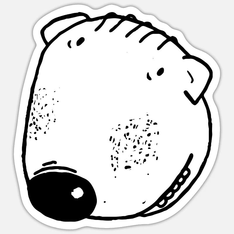 Sticker Größe S (10 x 10 cm) - 