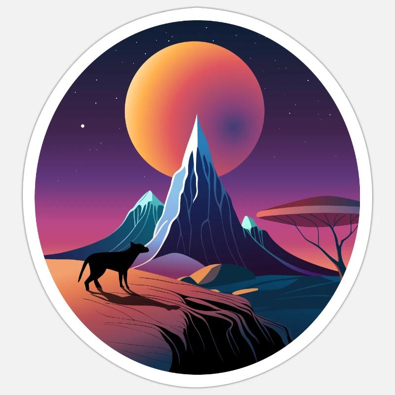 Sticker taille S (10 x 10 cm) - 