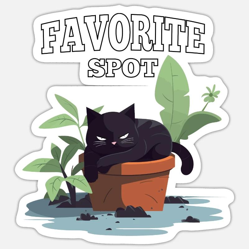 Stomping ground - Sticker size S (10 x 10 cm) - white matte