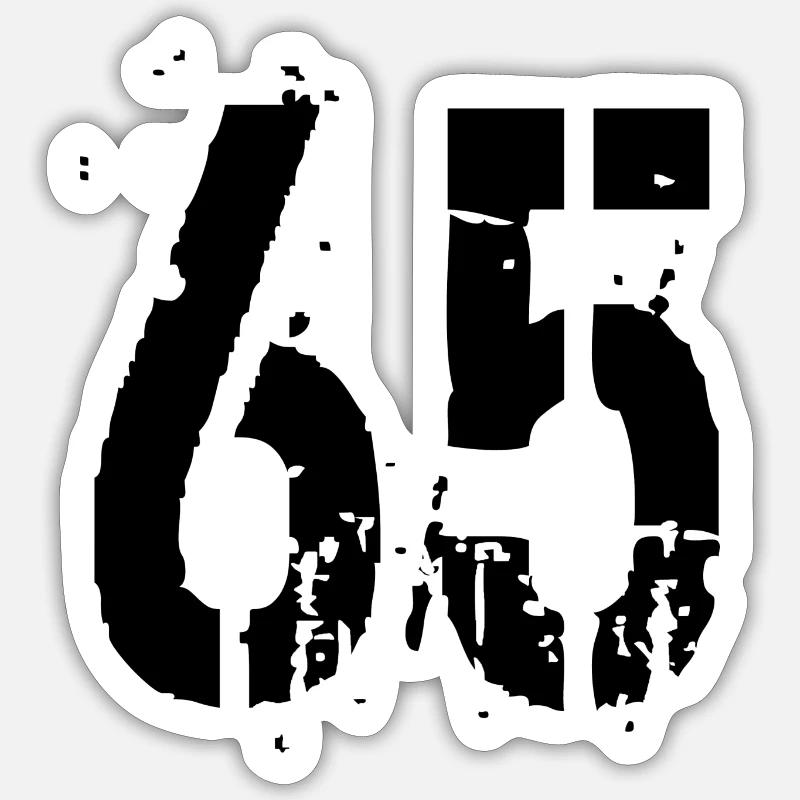 Sticker taille S (10 x 10 cm) - 