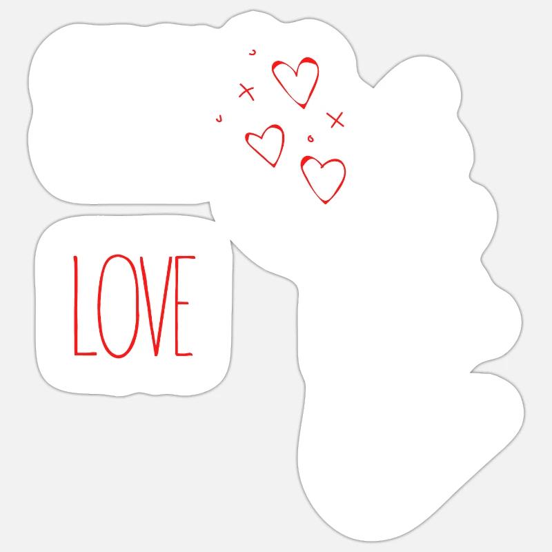 Sticker taille S (10 x 10 cm) - 