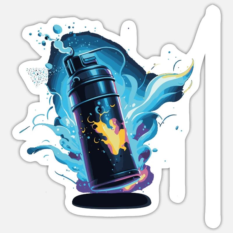 Sticker Größe S (10 x 10 cm) - 