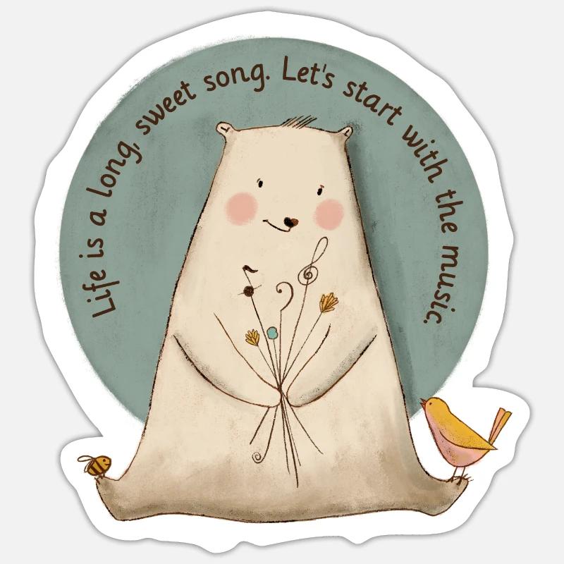 Sticker Größe S (10 x 10 cm) - 