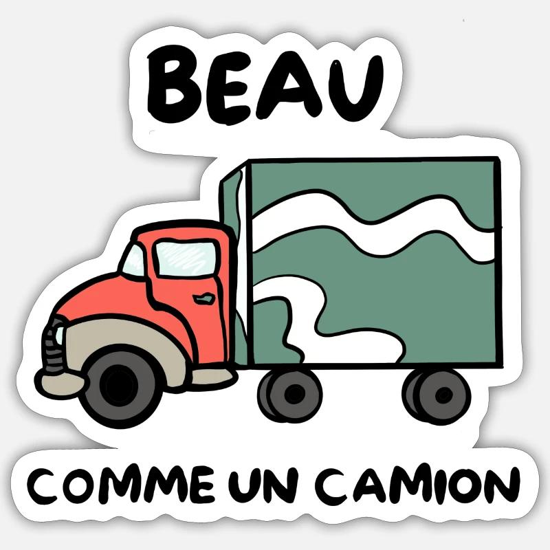 Sticker taille S (10 x 10 cm) - 