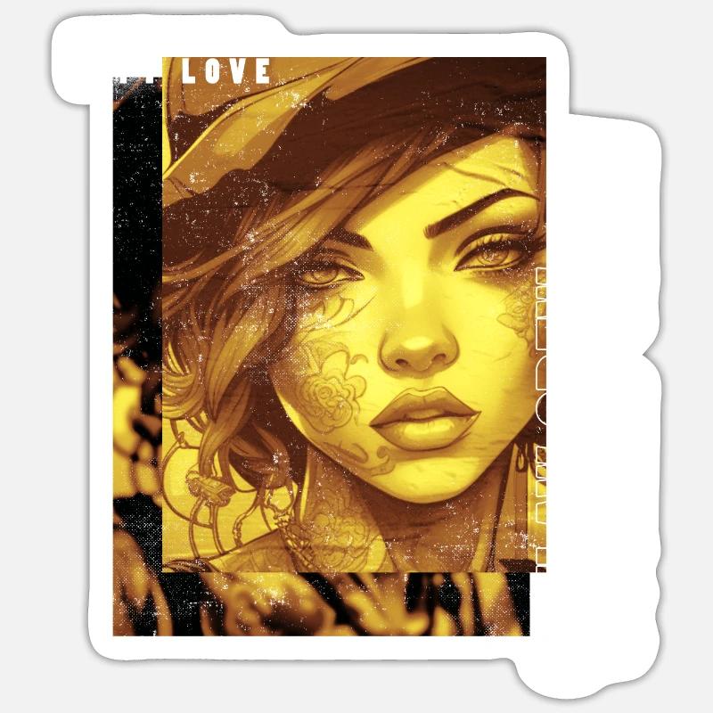 Sticker size S (10 x 10 cm) - 