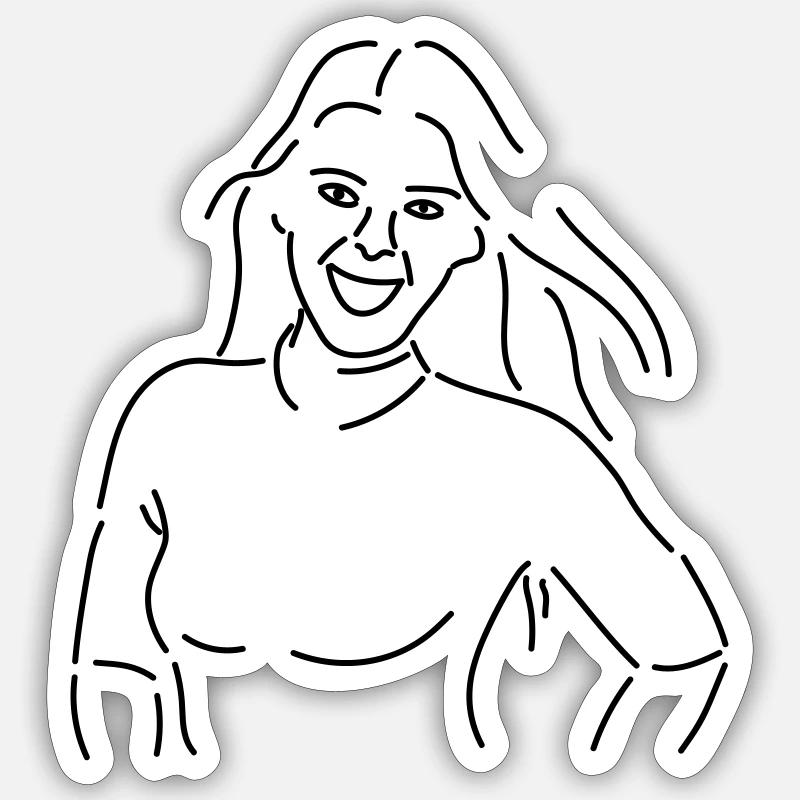 Sticker Größe S (10 x 10 cm) - 