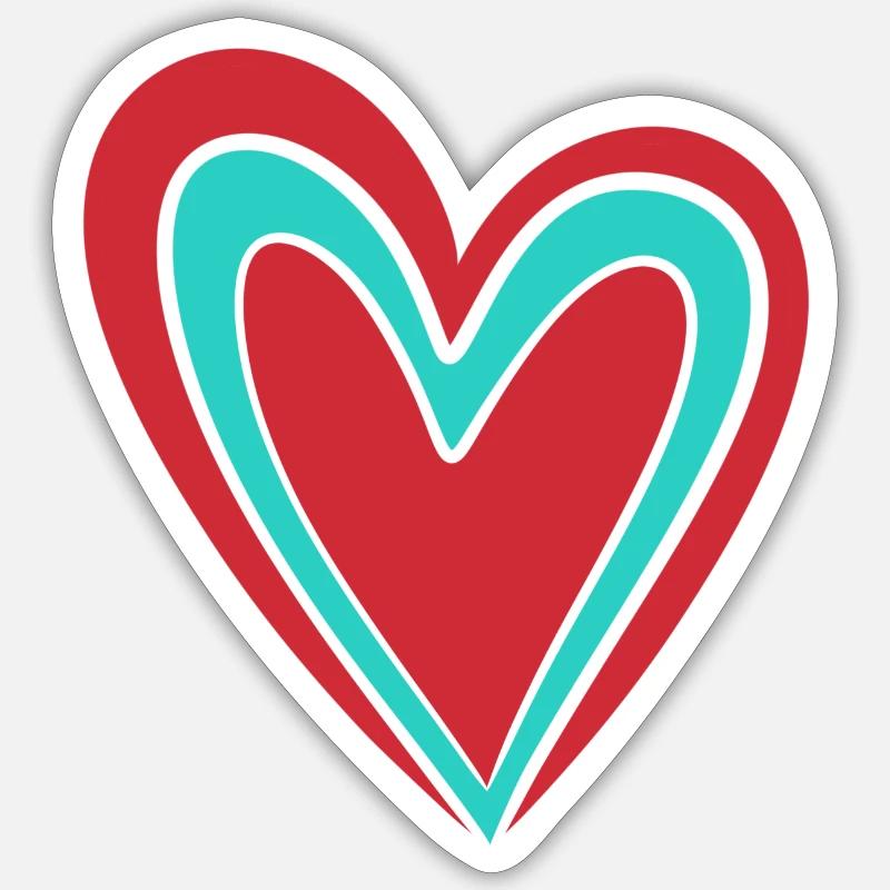 Hjerte Sticker