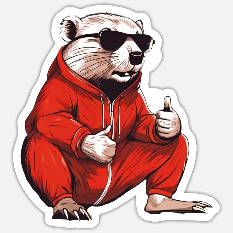 Sticker taille S (10 x 10 cm) - 