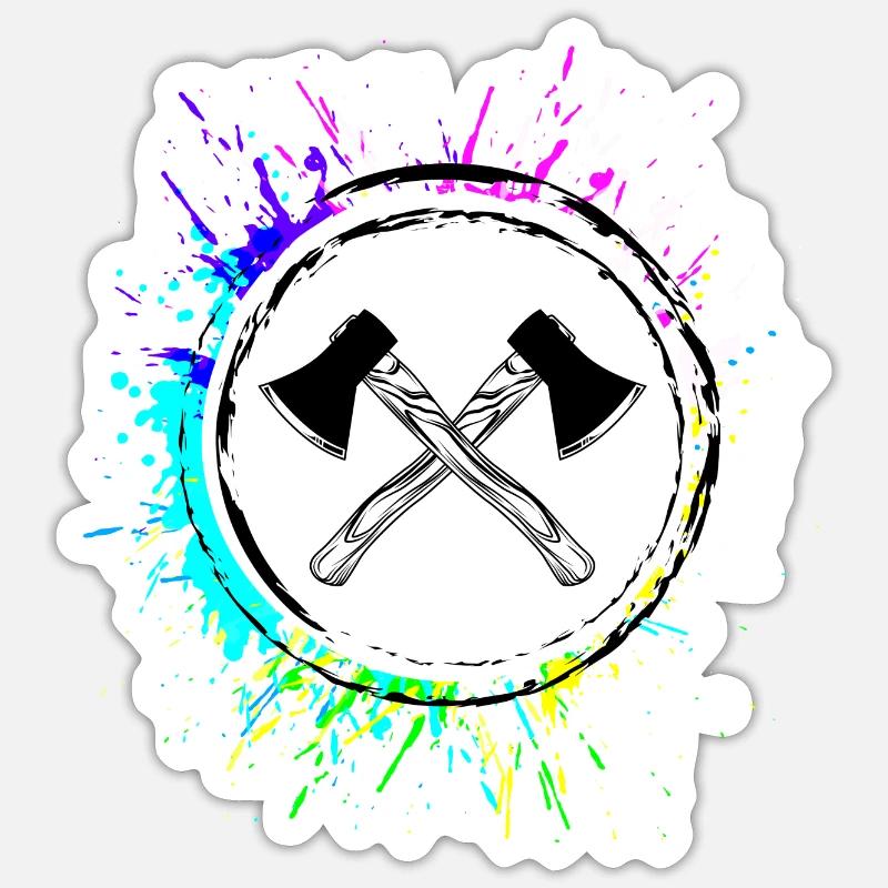 Sticker taille S (10 x 10 cm) - 