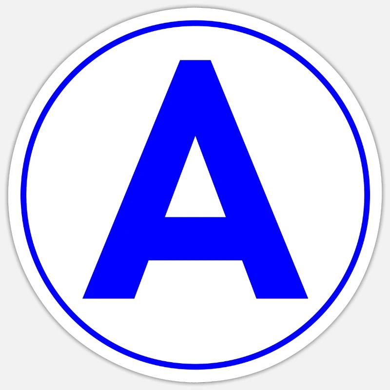 Lizenz B Sticker Größe S (10 x 10 cm)