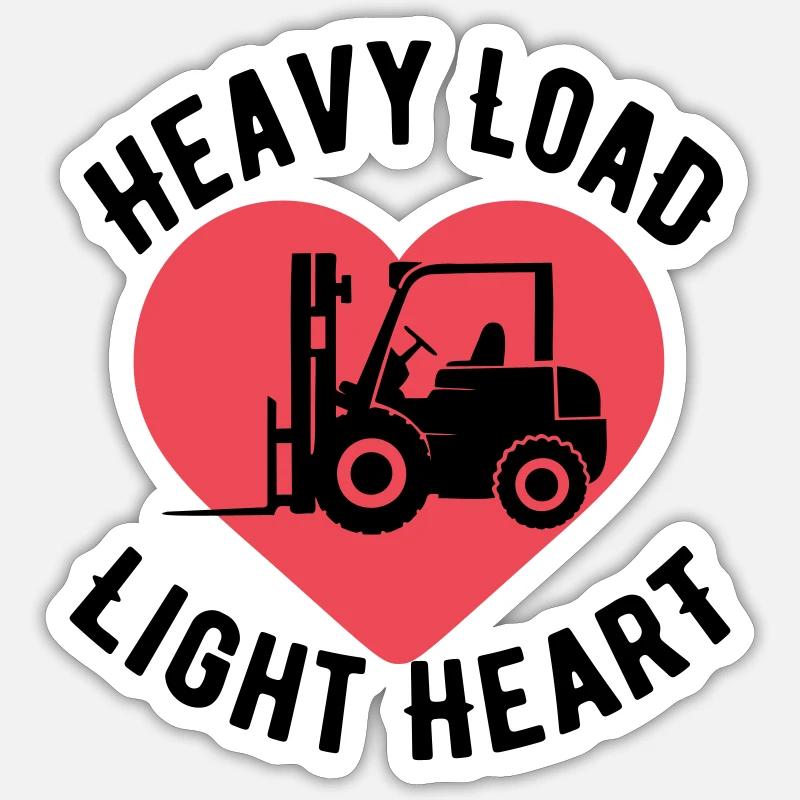 Quote for Forklift Driver Sticker size S (10 x 10 cm)