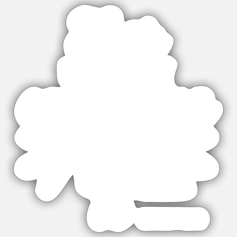 N’ayez crainte, Dieu compagnon est la foi chrétienne - Sticker taille S (10 x 10 cm) - blanc mat