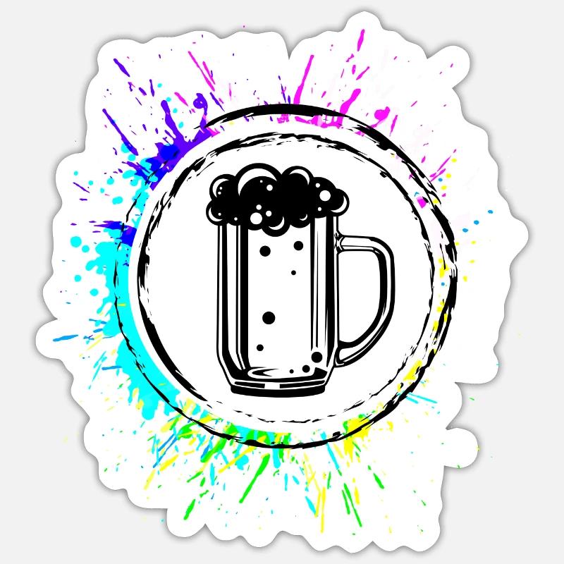 Sticker Größe S (10 x 10 cm) - 