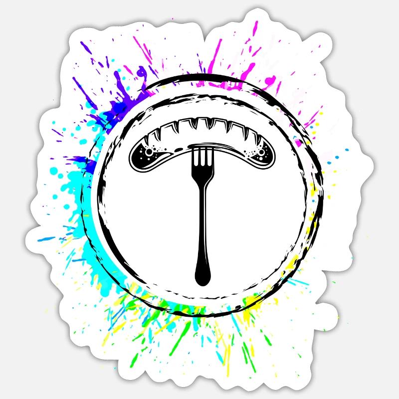 Sticker taille S (10 x 10 cm) - 