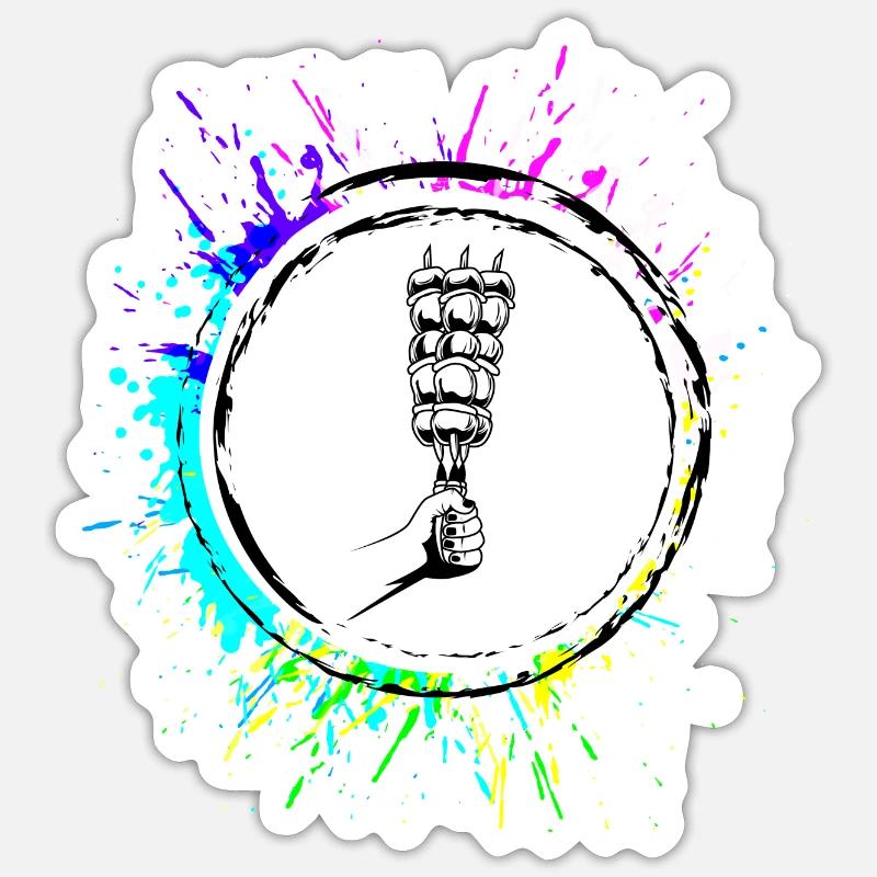 Sticker taille S (10 x 10 cm) - 