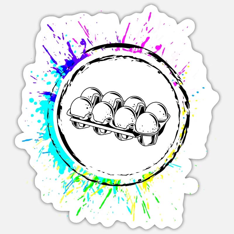 Sticker taille S (10 x 10 cm) - 