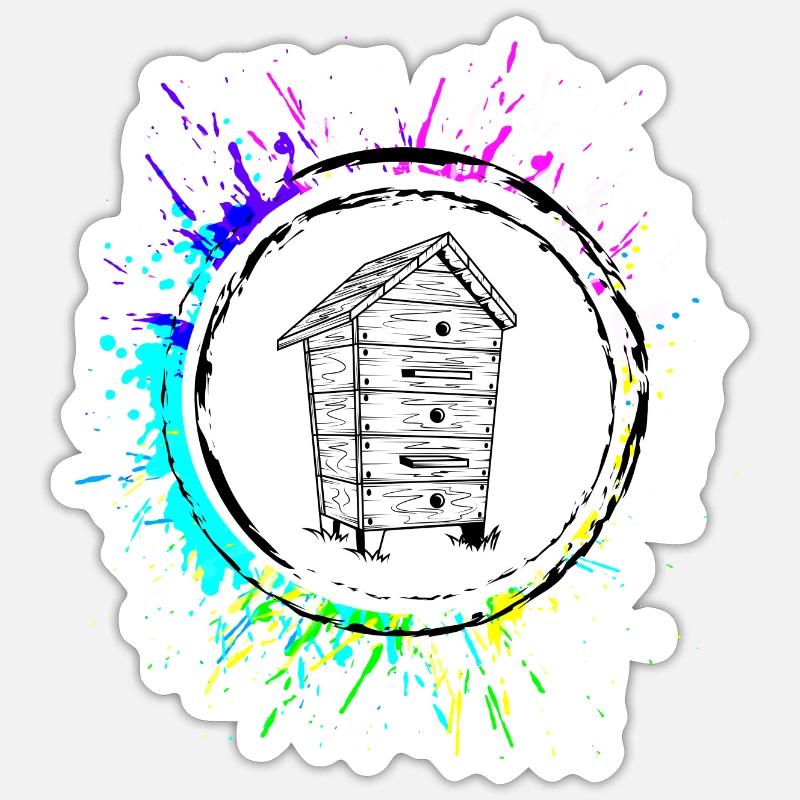 Sticker taille S (10 x 10 cm) - 