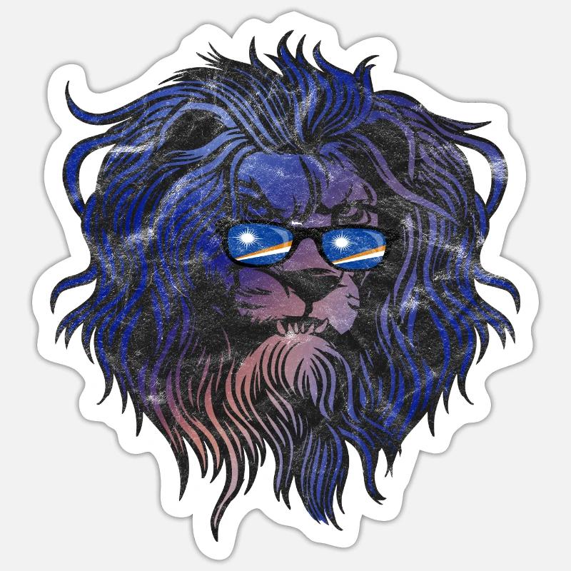 Marshall Islands Sticker size S (10 x 10 cm)